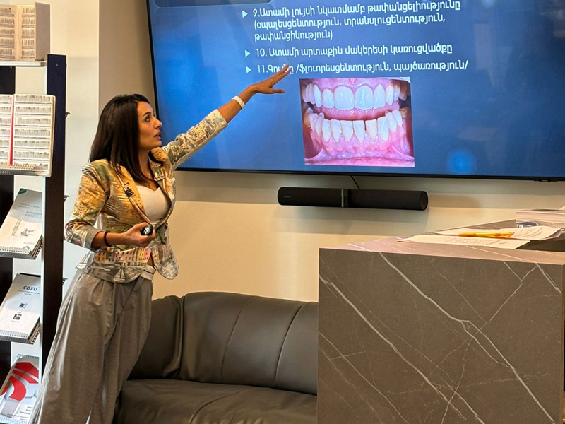 Էսթետիկ ժպիտի ձևավորում